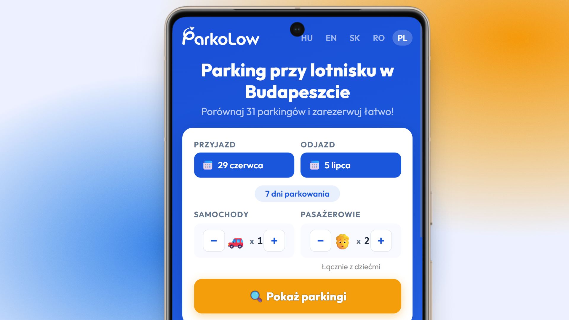 Jak zarezerwować z wyprzedzeniem parking na lotnisku na ParkoLow?