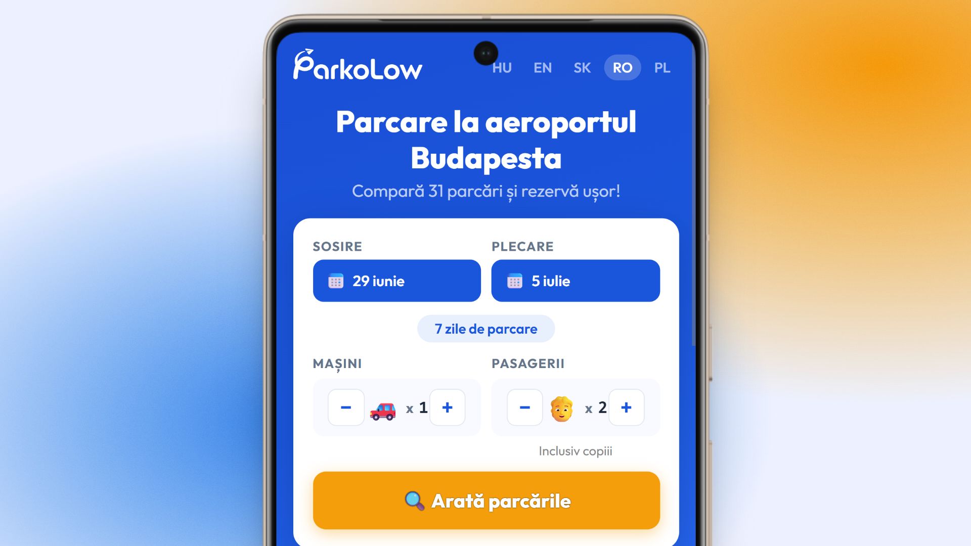 Cum poți rezerva în avans parcarea de pe aeroport pe ParkoLow?